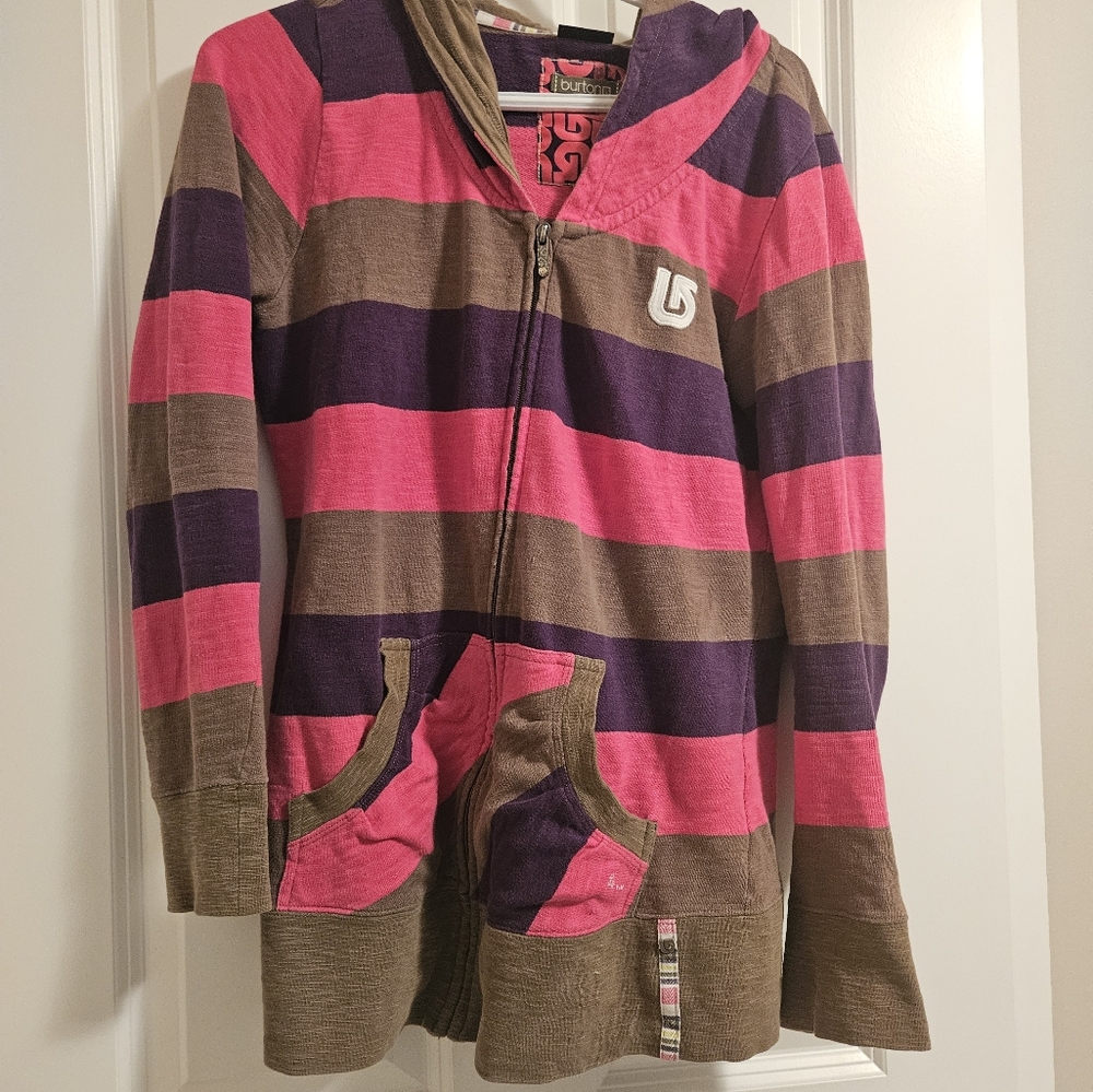 Burton snowboard hoodie m multicour